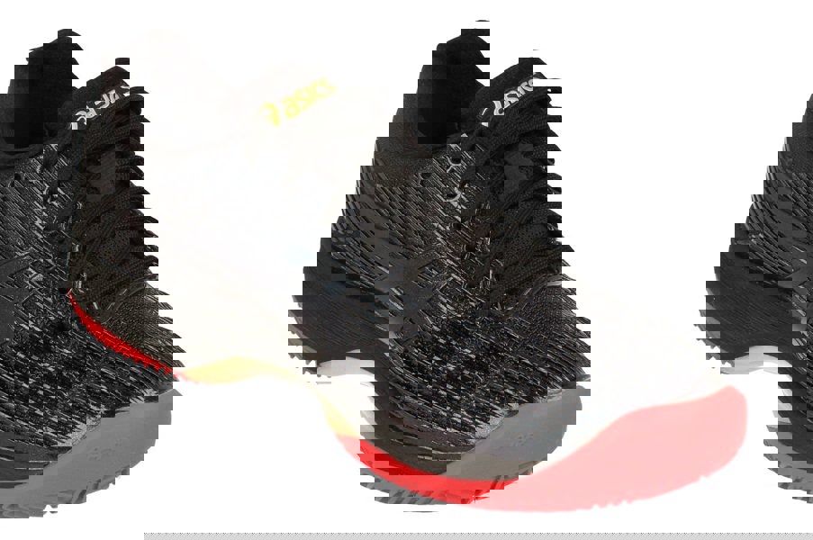 Asics Solution Speed Ff L.E. Clay Womens Tennis Shoes 1042A048 Sneakers Trainers  001 - Black Rich Gold 001 - Photo 3