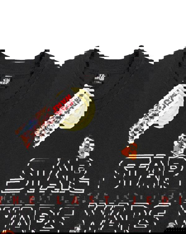 Star Wars Mens Black Badges Short Sleeved T-Shirt