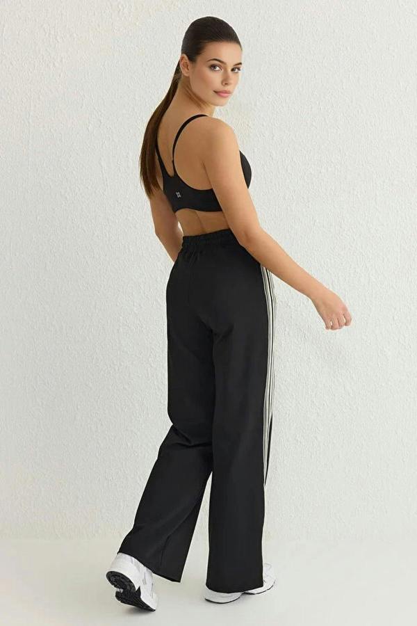WOVCOR Striped Scuba Fabric Sport Knit Jogger