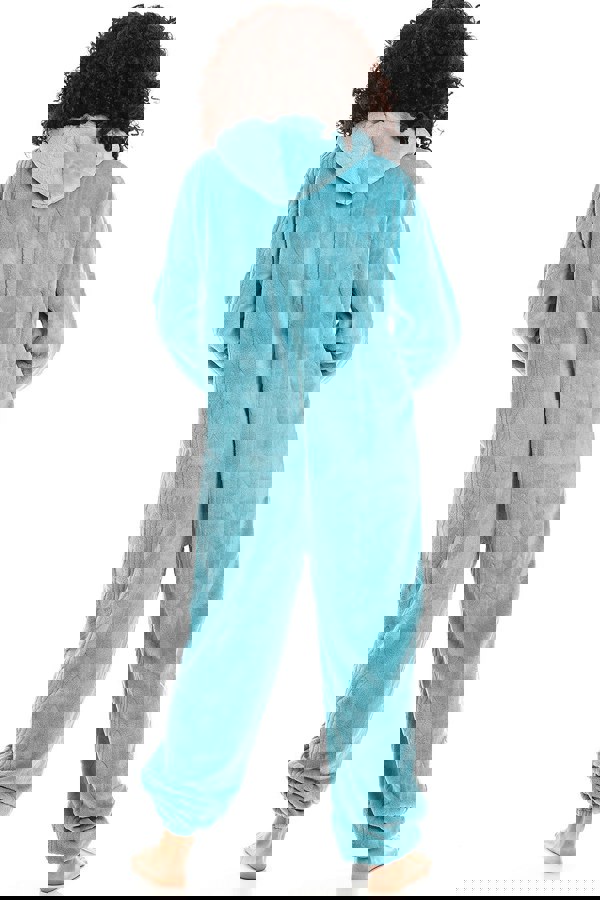 Back View of the product Light Blue