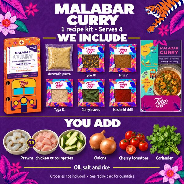 Tyga Foods Malabar Curry