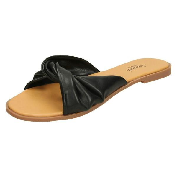 Savannah Ladies Savannah Flat Twist Vamp Mules F00205