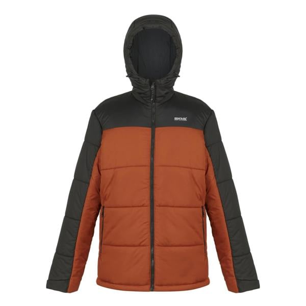 Regatta Mens Nevado VII Insulated Padded Jacket - Burnt Copper/Ash