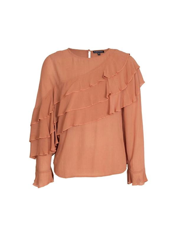 Rose & Nancy Isla Frill Blouse