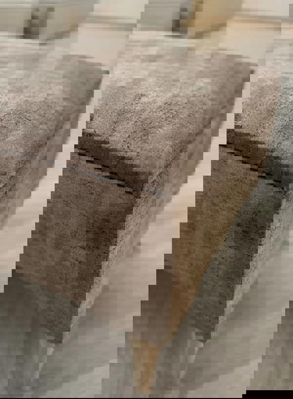 ISTOOLS Premium marble Brown Storage Ottoman Bench – Multi-Purpose Coffee Table & Extra Seating | ISTOOLS