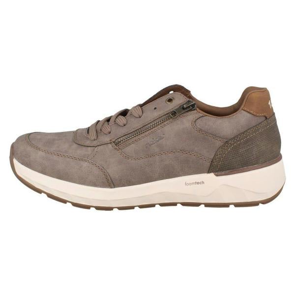 Rieker Mens Rieker Extra Wide Lace Up Casual Shoes 11504