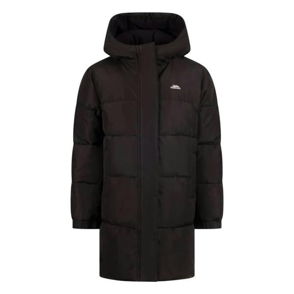 Trespass Childrens/Kids Northridge Long Length Padded Jacket - Black - 