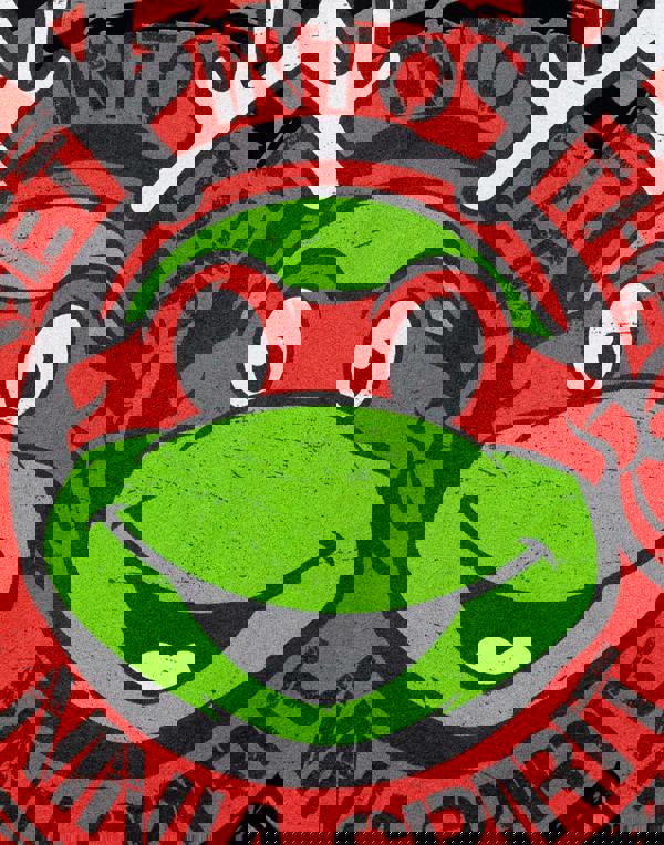 Teenage Mutant Ninja Turtles Mens Black Ninja Spirit Short Sleeved T-Shirt