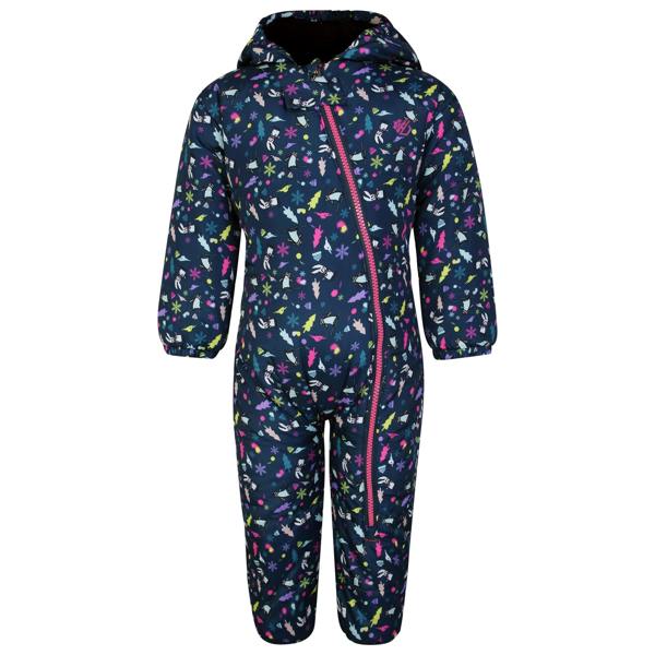 Dare 2B Baby Bambino II Ditsy Print Waterproof Snowsuit - Snowflake - 