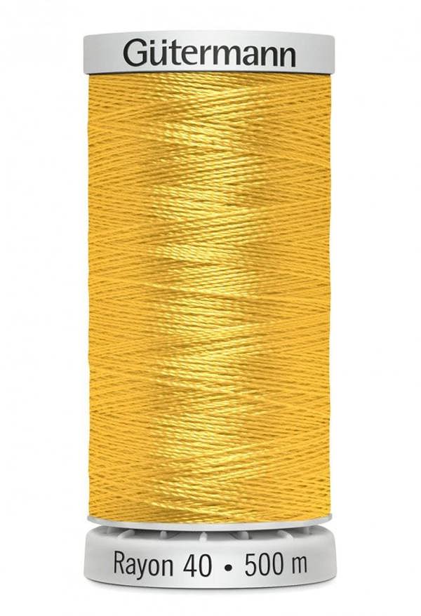 Gutermann No 40 Sulky Rayon Embroidery Thread 500m Rayon Thread Suitable For Embroidery