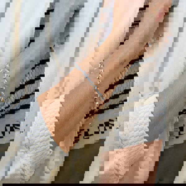 Say It With Kiss Tennis Gift Set - Silver