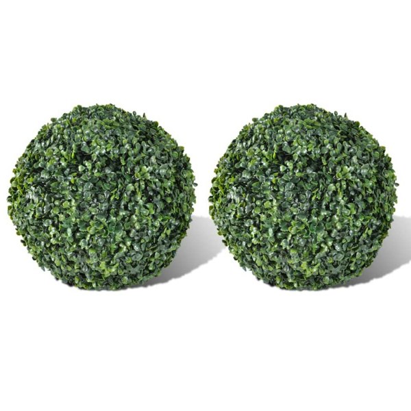 Berkfield Boxwood Ball Artificial Leaf Topiary Ball 27 cm 2 pcs
