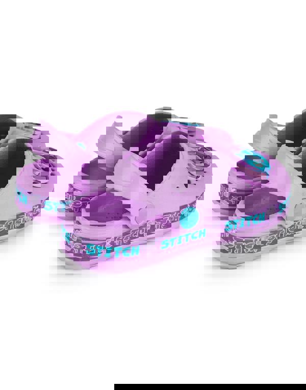 Disney Girls Purple Stitch Clogs