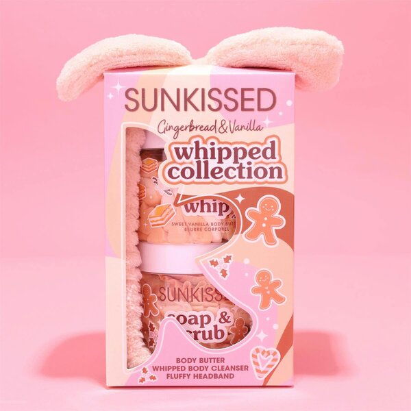 Sunkissed Whipped Collection Gingerbread & Vanilla Body Care Gift Set