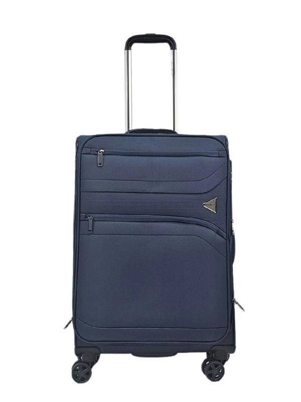 Snowball Lightweight Soft  Dual 4 Wheel Luggage Suitcases