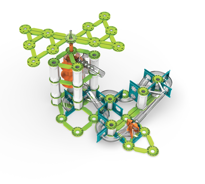 Geomag Mechanics Gravity Magnetic Vertical Motor - 183 Pieces