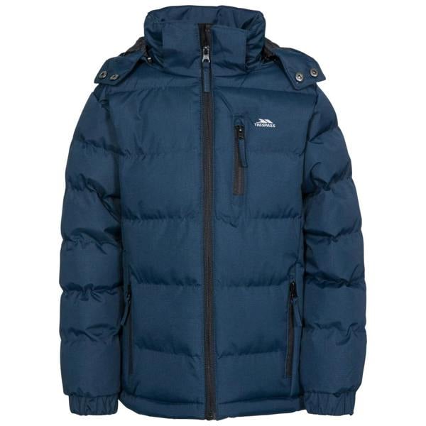 Trespass Kids Boys Tuff Padded Winter Jacket - Navy - 