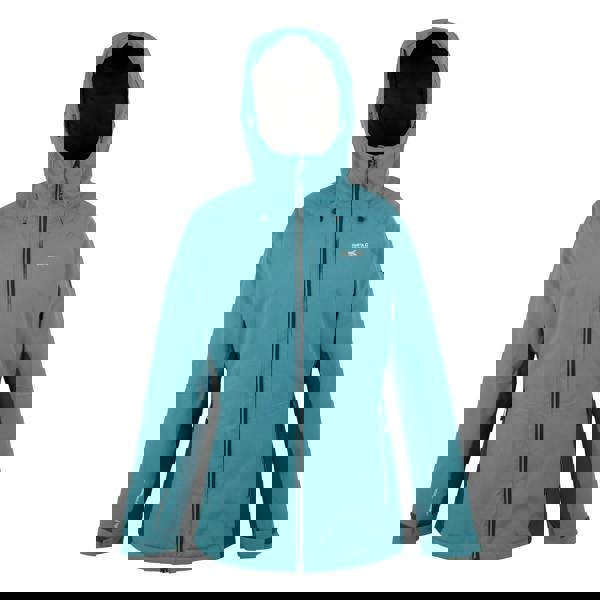 Regatta Womens/Ladies Highton Stretch Padded Jacket - Storm Blue/Moroccan Blue - 