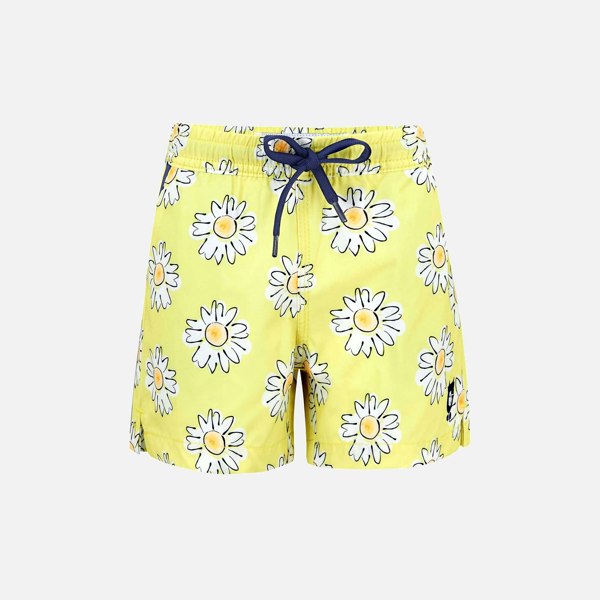 Randy Cow Daisies - Kid's Swim Shorts