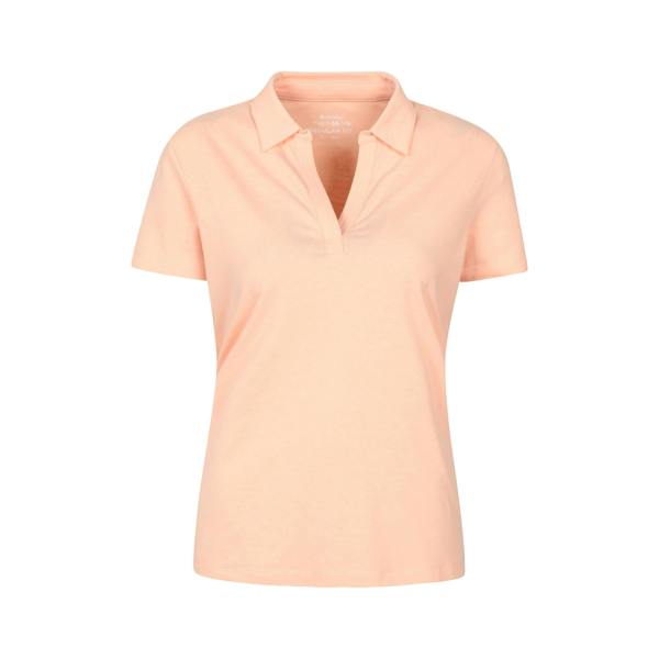 Mountain Warehouse Womens/Ladies UV Protection Polo Shirt - Coral - 