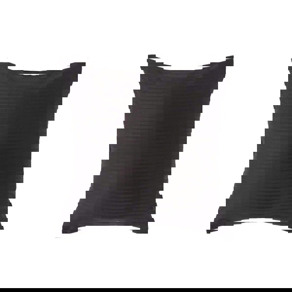 HOMESCAPES Silky 330 TC Egyptian Cotton Satin Stripe Pillowcase, European Size