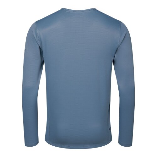 Dare 2B Mens Ventura Grid Crew Neck Fleece Top - Dusky Blue