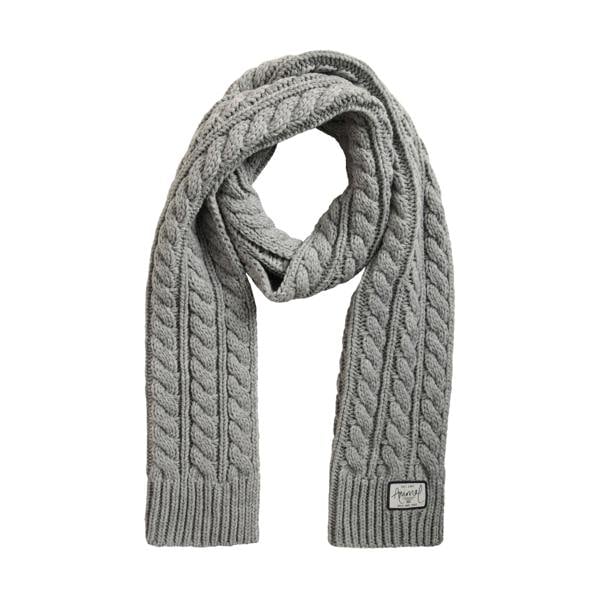 Animal Womens/Ladies Becky Knitted Scarf - Grey - 