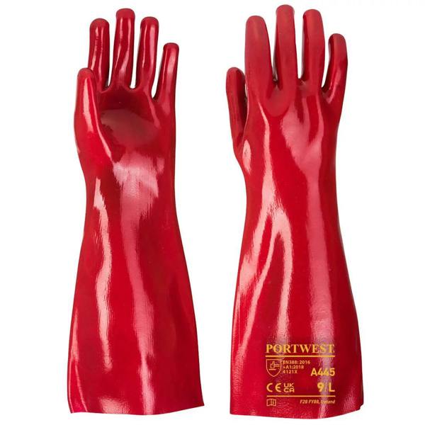 Grip 12 PVC Gauntlet 45cm - Hi-Vis Trousers