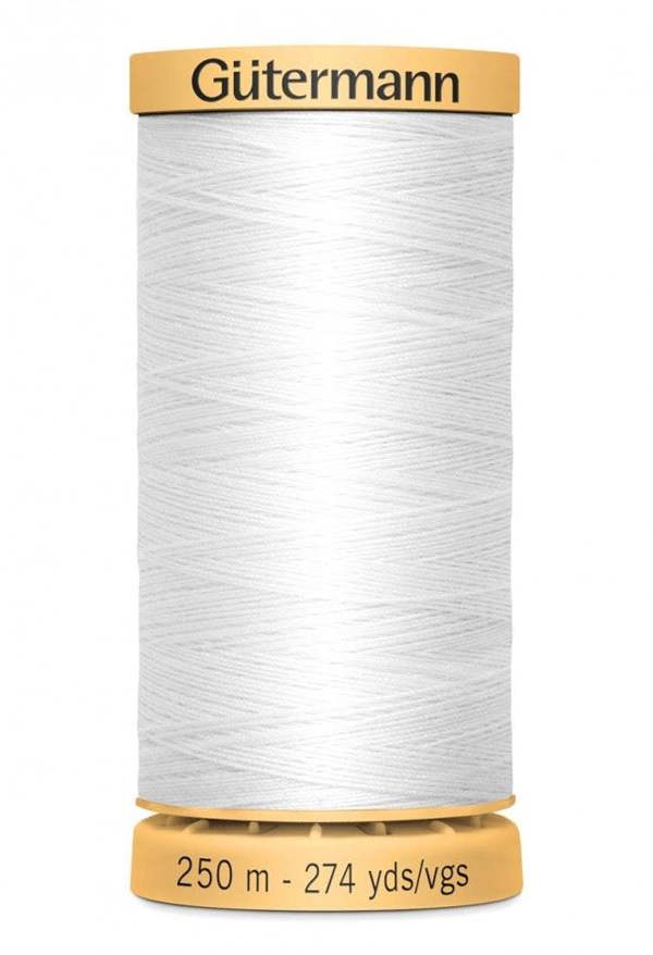 Gutermann Cotton Sewing Thread 250m Cotton Thread Suitable For Dressmaking
