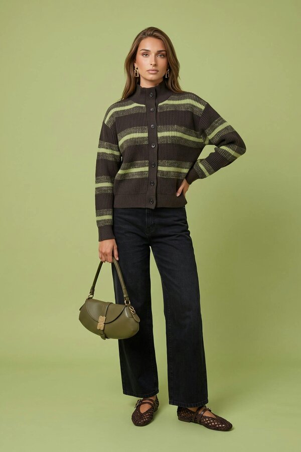 Urban Bliss Stripe Cardigan
