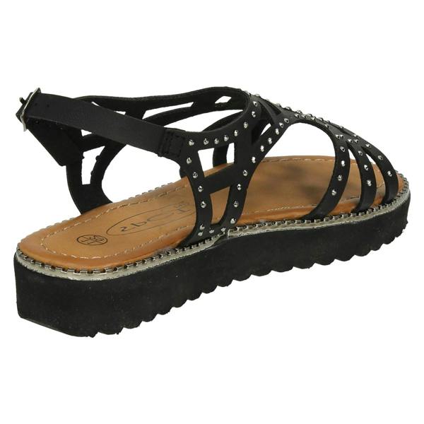 Spot On Girls Spot On Low Cut Out Upper Sandal