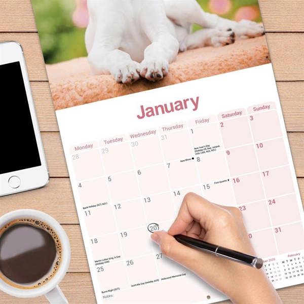 Greyhound Calendar 2027, Wall Calendars, Month To View, Dogs, Gift