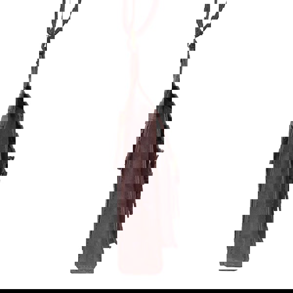 Real Hide Bags 'MYLA' Plum Distressed Real Leather Mobile Phone Crossbody Bag