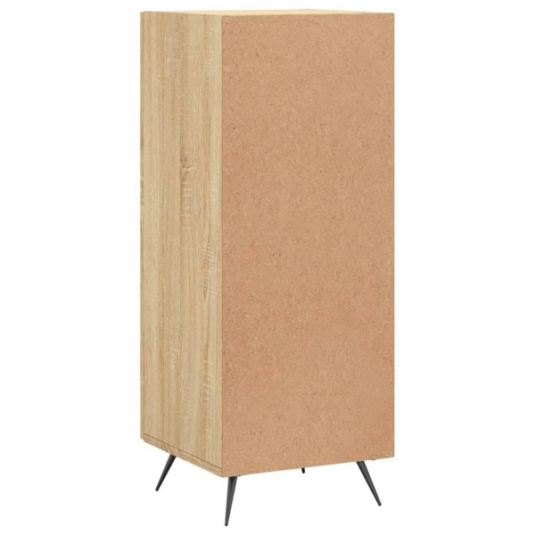 Berkfield Sideboard Sonoma Oak 34.5x34x90 cm Engineered Wood