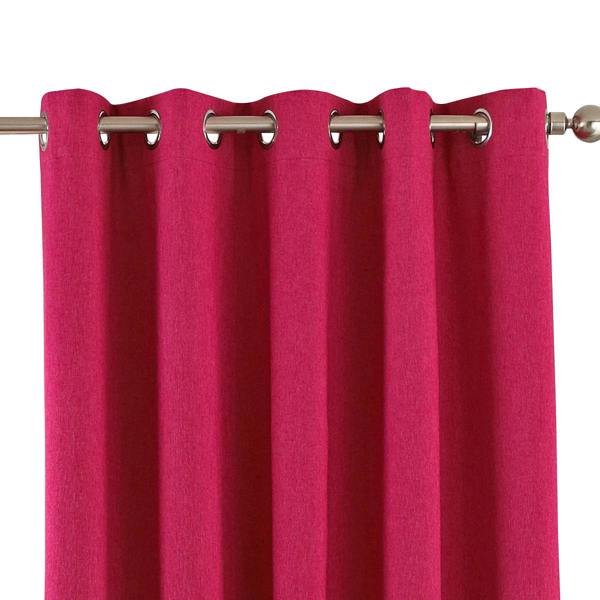 Riva Home Eclipse Blackout Eyelet Curtains - Pink - 