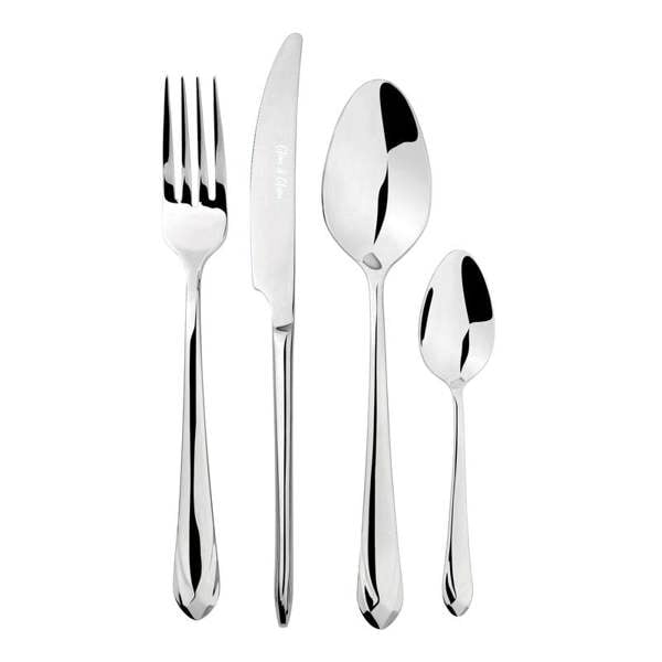 Glim Glam Cutlery Sets Stainless Steel 18/8 4pc Set Catering Versailles