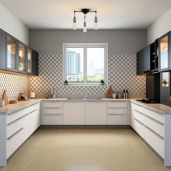COSYLYTE Linton 3 Light Ceiling Light - Matt Antique Brass