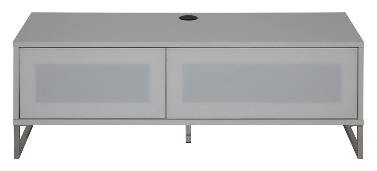 Dorel Home Alphason Helium TV-Stand with 1 Door & 1 Flap White - 1200mm