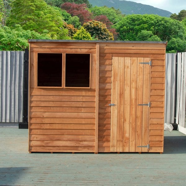 Shire Overlap Pent 8x6 Storage Shed - Best Shed