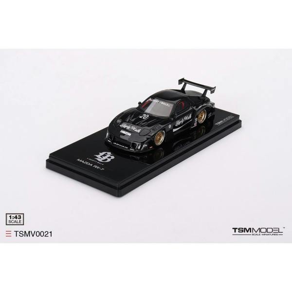 MCSlots Mazda RX-7 LB-Super Silhouette Liberty Walk Black 1:43 Scale TSMV0021