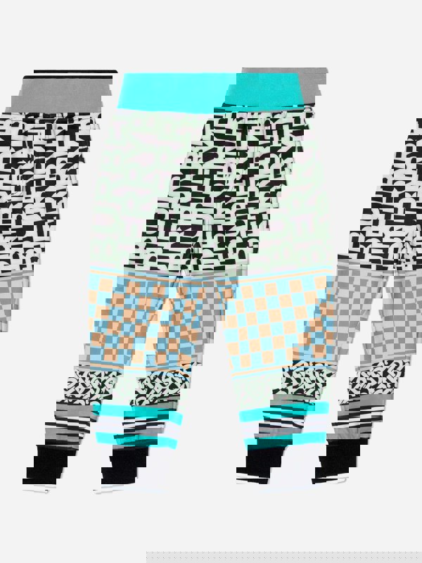 Burberry Kids Burberry Boys Monogram Patterned Jersey Joggers