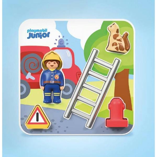 Playmobil JUNIOR: Fire Rescue Puzzle - 72088 Playset