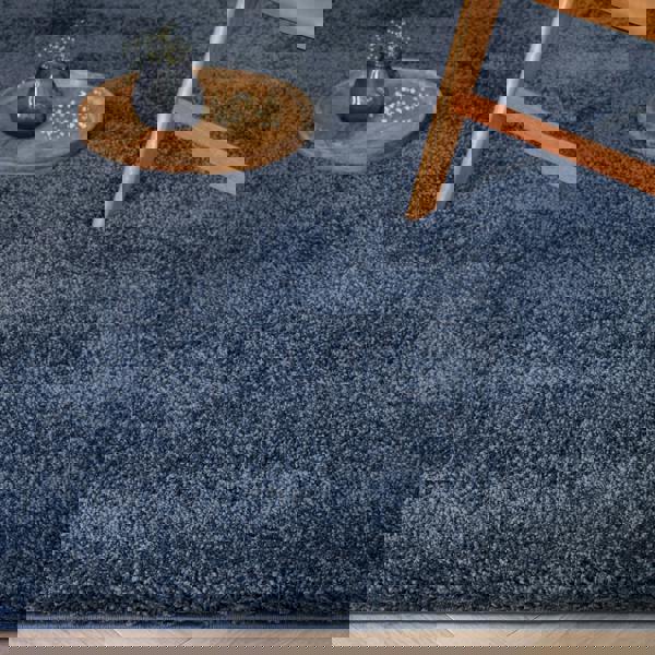 Asiatic Atlas Navy Shaggy Rug