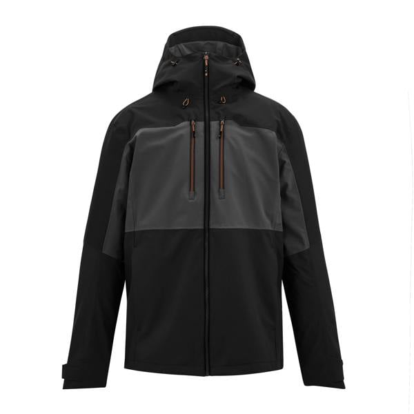 Regatta Mens Maland II Waterproof Jacket - Ash/Black - 