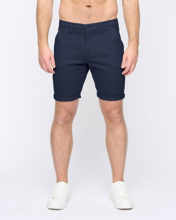 Duck and Cover Moreshore Chino Shorts Navy