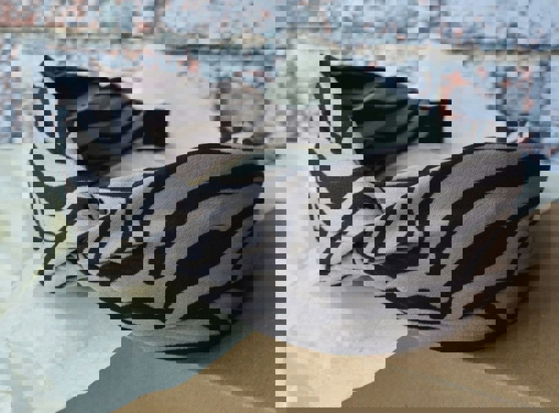 Antonia York Zebra Headband | Lucy Twisted Knot Alice Band