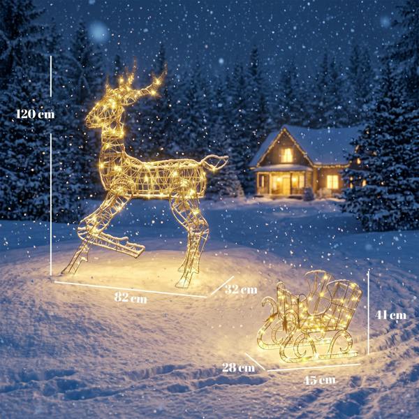 Lighted Christmas Decoration