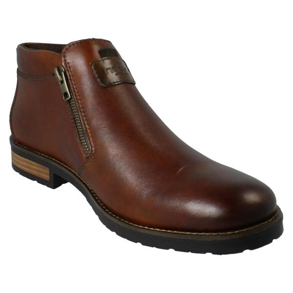 Rieker Mens Rieker TEX Double Zip Chelsea Ankle Boots 14656