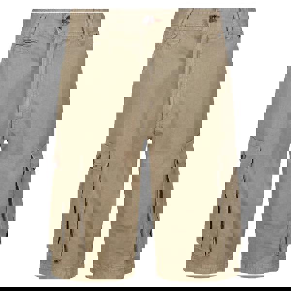 Regatta Mens Shorebay Vintage Cargo Shorts - Gold Sand - 