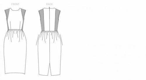 Vogue Sewing Pattern 1613, Dresses for Women, A5 (6-8-10-12-14) - Intermediate